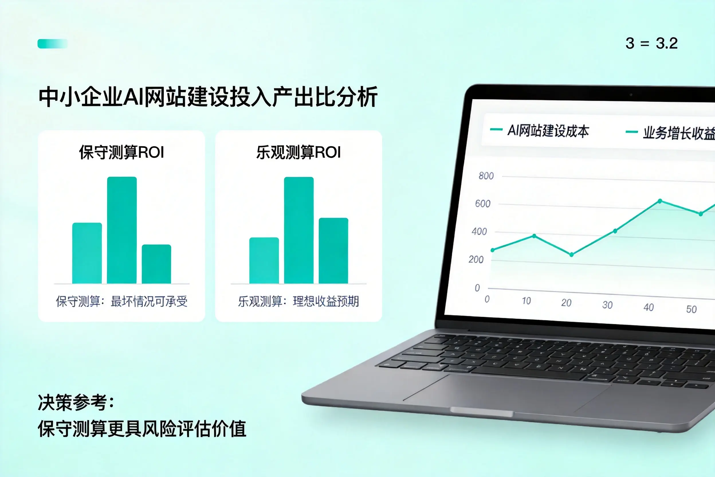 兰州中小企业AI网站建设投入产出比怎么算？先看这份分析