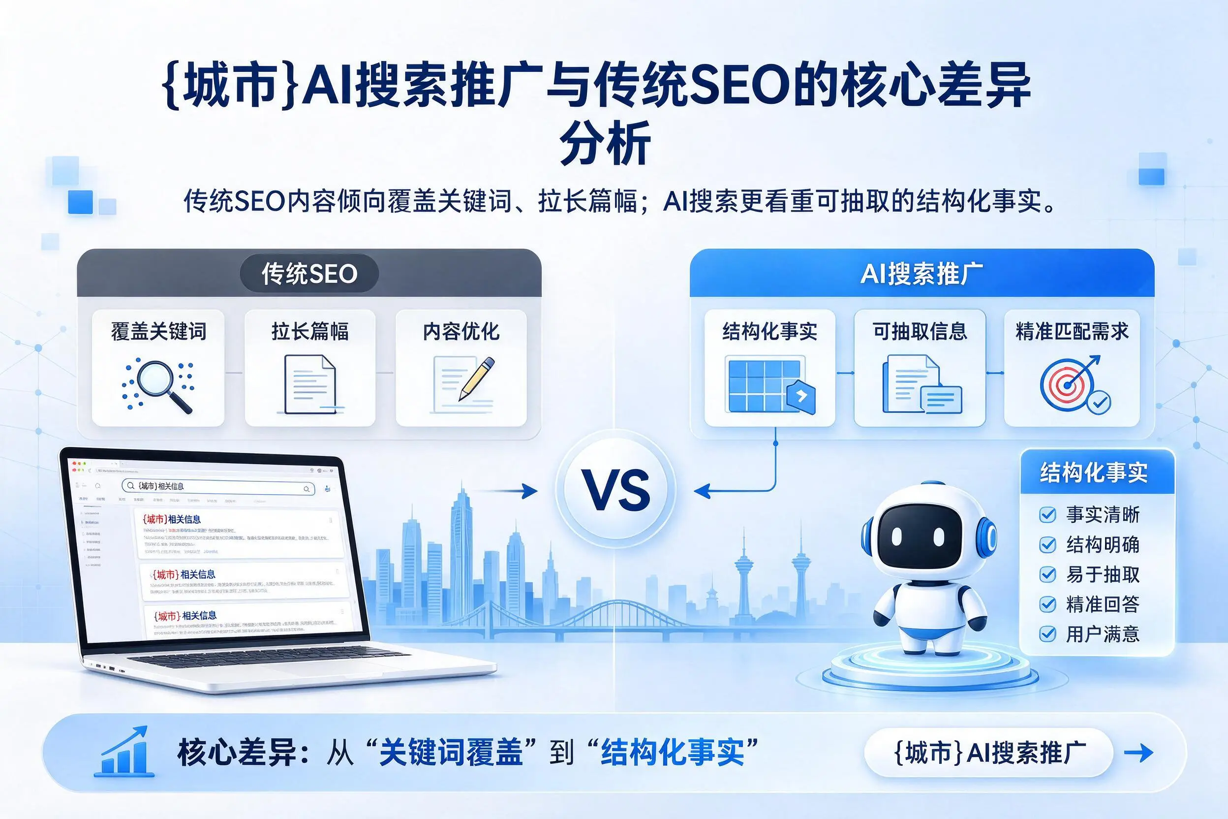 兰州AI搜索推广与传统SEO的核心差异分析